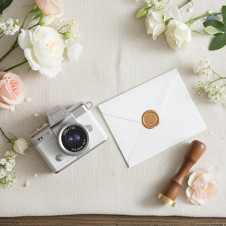 camara pequeña regalo boda tamaño real